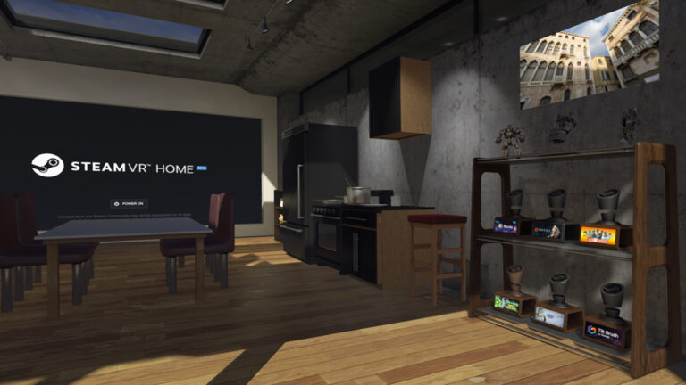 В SteamVR Home появились трофеи, картины и боксёрский ринг