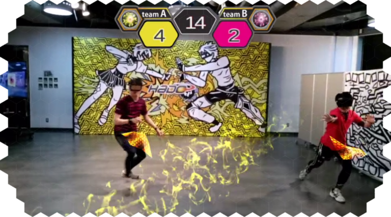 #MadeWithARKit: Meleap успешно протестировала игры HADO на ARKit