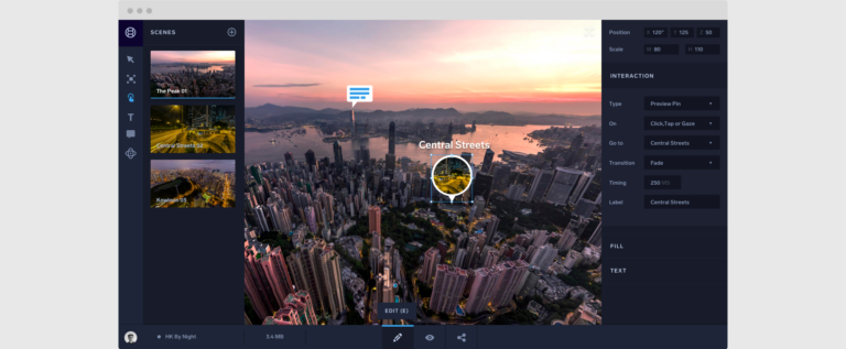 Visor выпустила редактор сферического контента на WebVR и React VR