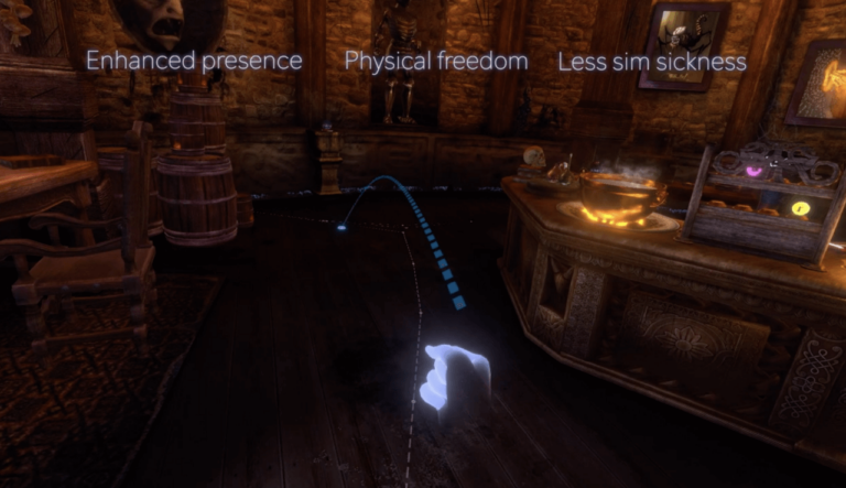 Видео: обновлённая система перемещения в виртуальной реальности Telepath