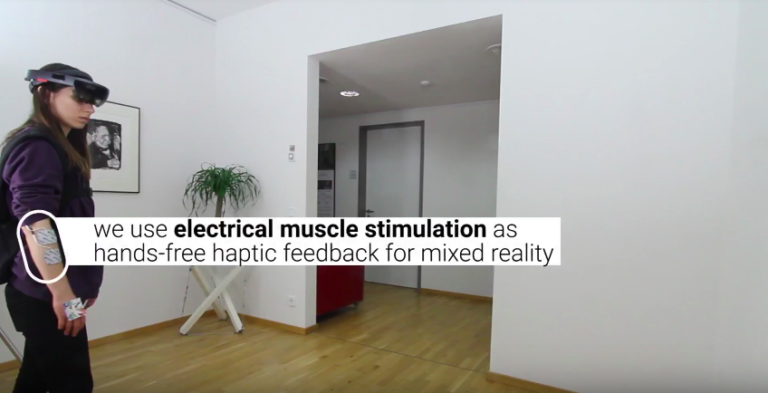 Электростимуляция — новое слово в обратной связи для дополненной реальности