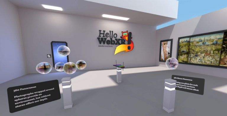 Hello WebXR: новая демонстрация возможностей браузерной виртуальной реальности от Mozilla