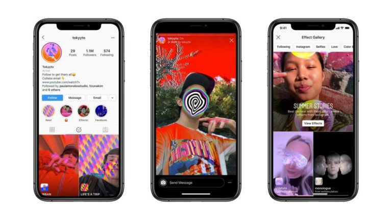 Платформа для создания дополненной реальности Spark AR получила поддержку Instagram