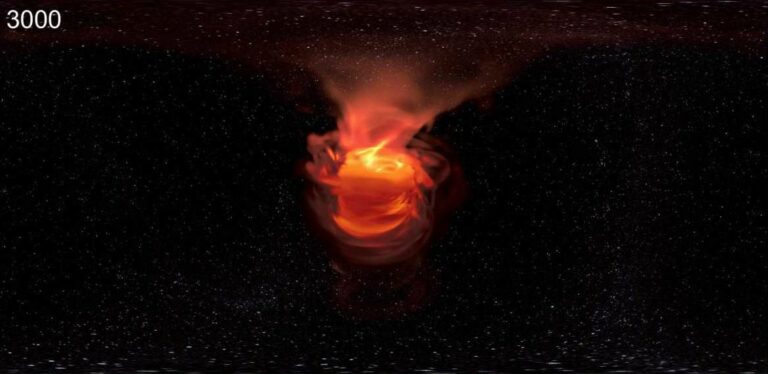 Видео 360: сверхмассивная чёрная дыра Стрелец A*