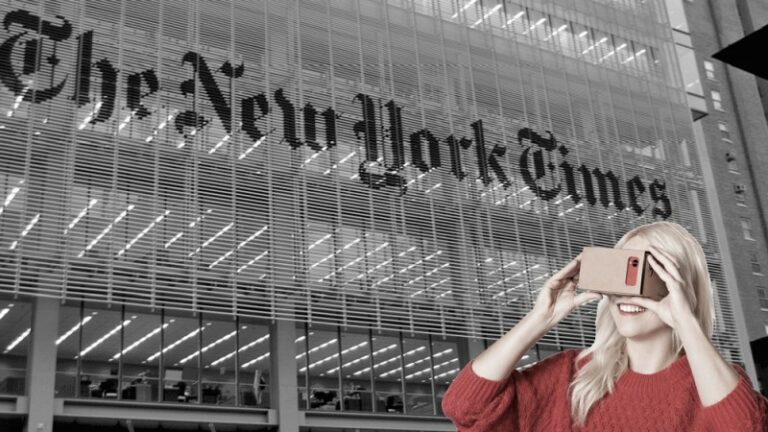 Google и New York Times собираются приучить к виртуальной реальности миллион пользователей