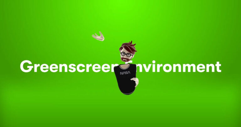 В Bigscreen появился зелёный экран для звонков, трансляций и видеозаписи