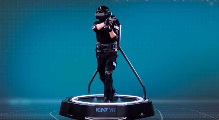 Видео: KAT VR анонсировала компактную дорожку для дома