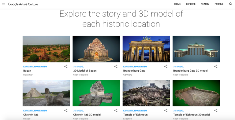 Google и CyArk сканируют культурные объекты для изучения в виртуальной реальности
