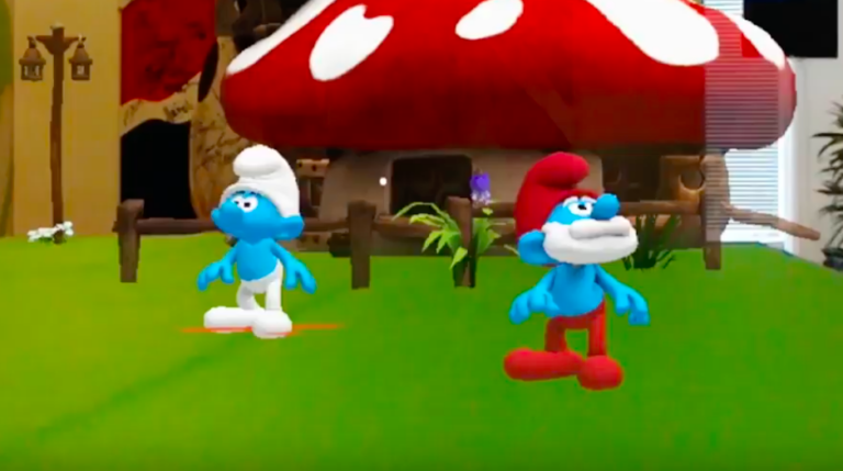 Смурфики для HoloLens: демонстрация возможностей смешанной реальности