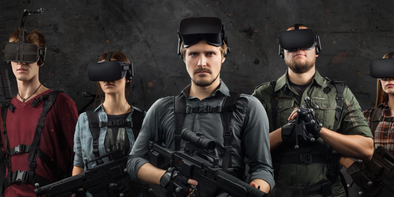 Аттракцион ANVIO VR отправит вас отстреливать зомби в догорающие башни «Москва-Сити»