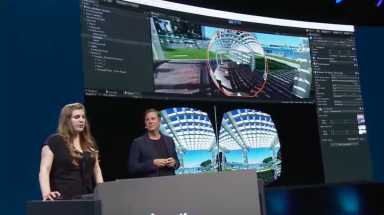 В Unity появилась функция добавления динамической интерактивной графики в сферическое видео