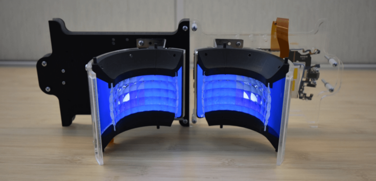 Intel ThinVR: линзовые массивы для тонких очков с обзором 180 градусов