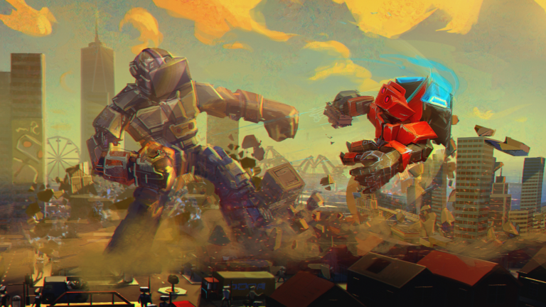 Luden добавила в VRobot мультиплеер и ракетный револьвер