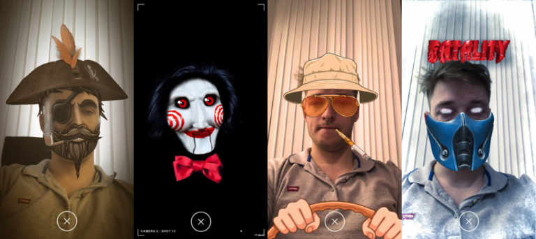 В приложении «ВКонтакте» появились маски дополненной реальности