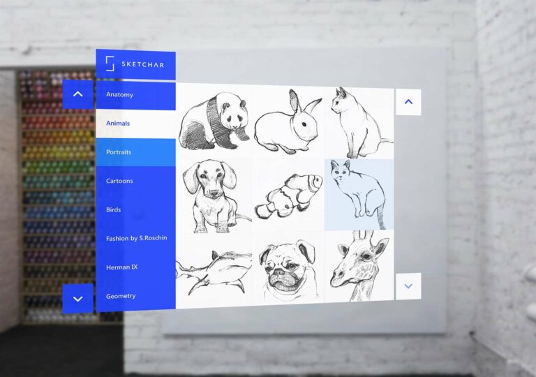 Приложение для рисования SketchAR вышло на HoloLens