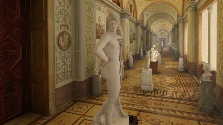 Эрмитаж и КРОК оцифровали Галерею истории древней живописи