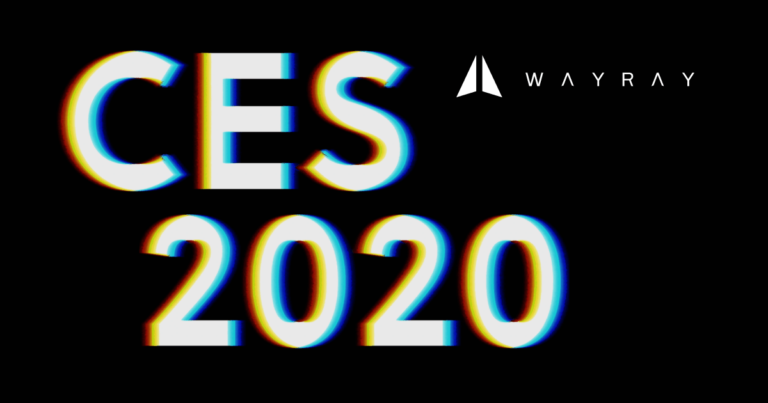 WayRay на CES 2020: цветной дисплей и партнёрство с производителем строительной техники