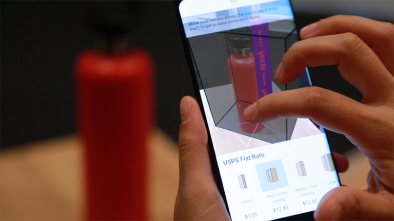 eBay предлагает выбирать коробки для товаров в дополненной реальности