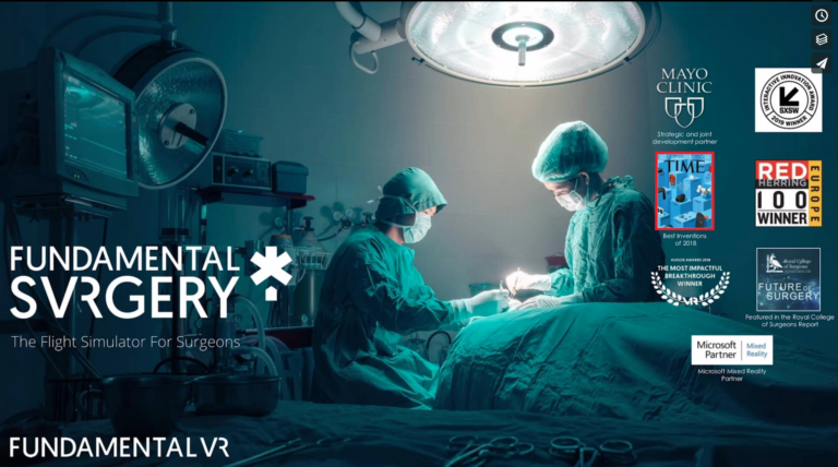 Хирургическая платформа Fundamental Surgery отслеживает взгляд учащегося