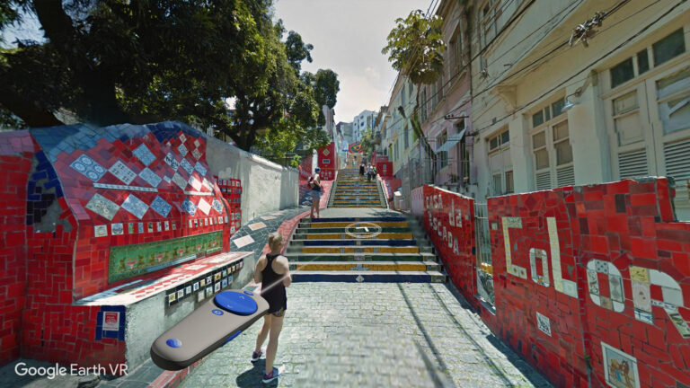 В Google Earth VR стала удобнее функция Street View