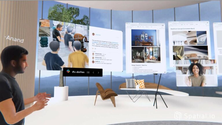 Приложение Spatial вышло на Quest