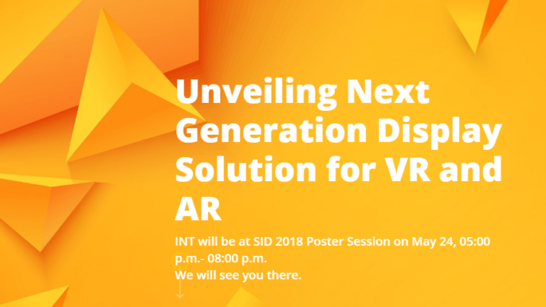 INT разработала AMOLED-дисплей для очков с плотностью пикселей 2228 на дюйм