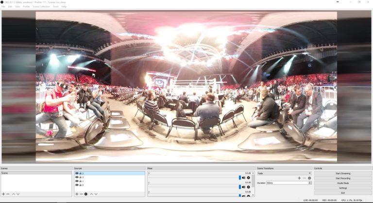 Prosense stitcher — бесплатный сшивающий плагин для ВР-трансляций
