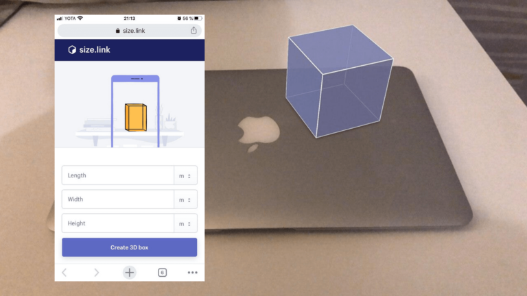 Shopify выпустила веб-сервис для примерки вещей в дополненной реальности Size.link