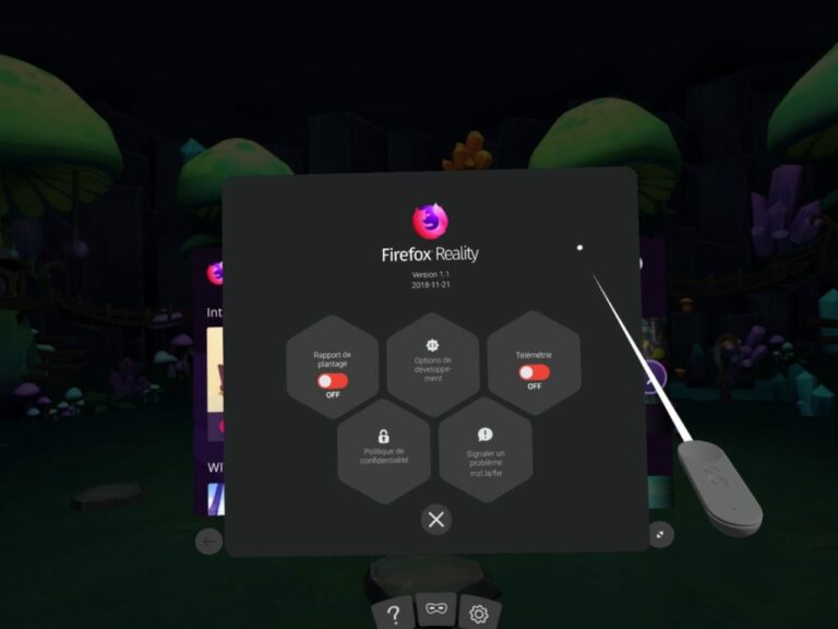 Firefox Reality 1.1 стал многоязычнее и удобнее