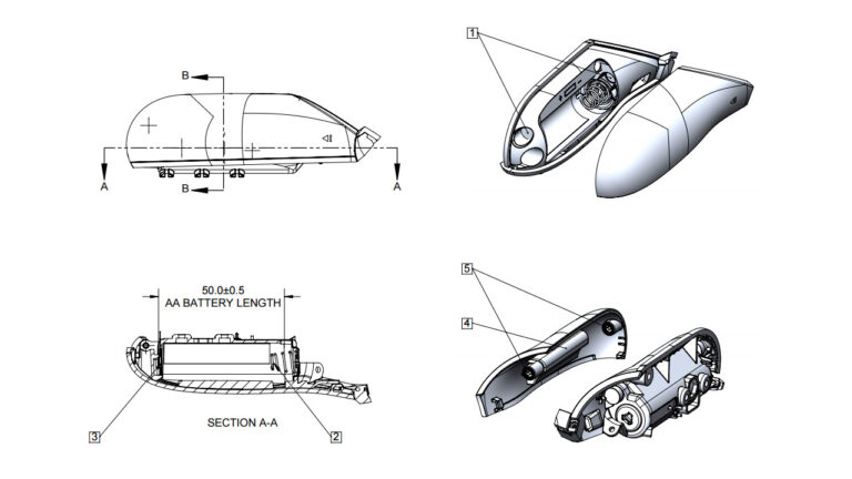 Oculus опубликовала чертежи контроллера Touch для разработчиков периферии