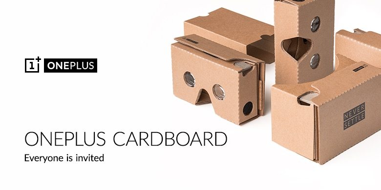 oneplus cardboard