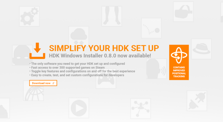OSVR выпустил HDK Windows Installer 0.8.0 с улучшенным позиционным трекингом