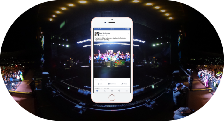 Ваши сферические фото в Facebook улучшает нейросеть