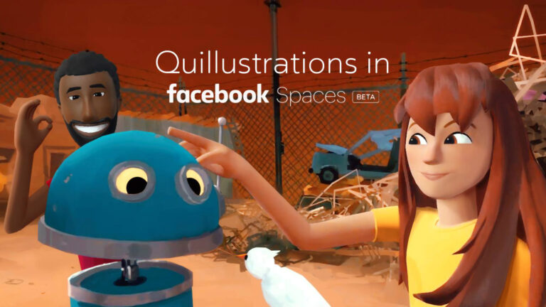 Произведениями из Quill можно делиться в Facebook Spaces