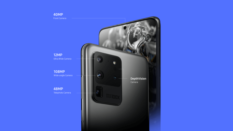 Samsung Galaxy S20+ и S20 Ultra получили времяпролётный датчик DepthVision в основных камерах