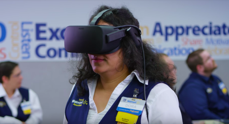 Walmart: виртуальная реальность для обучения сотрудников действительно работает
