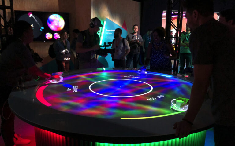 Концептуальный аэрохоккей Sony работает на датчиках изображения IMX382