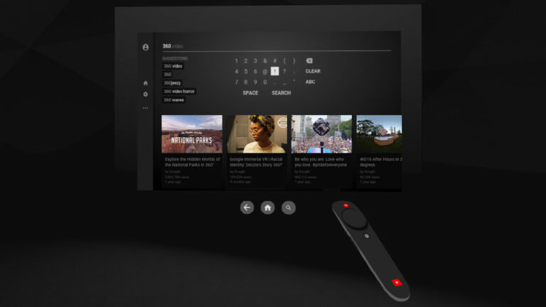 Google опубликовала YouTube VR в Steam