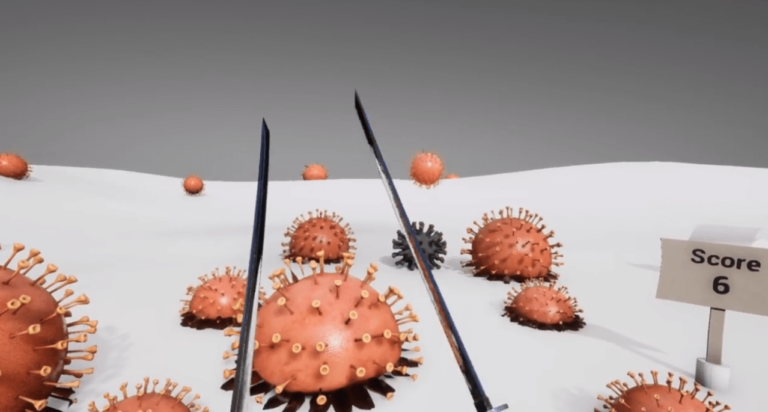 Stay@home: бесплатная ВР-игра о битве с коронавирусом призывает оставаться дома