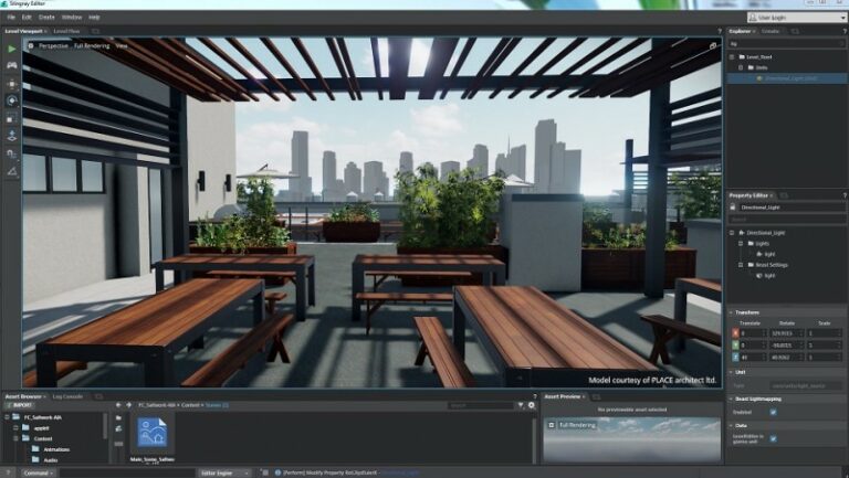 Движок Autodesk Stingray получил поддержку HTC Vive и Oculus SDK 0.8