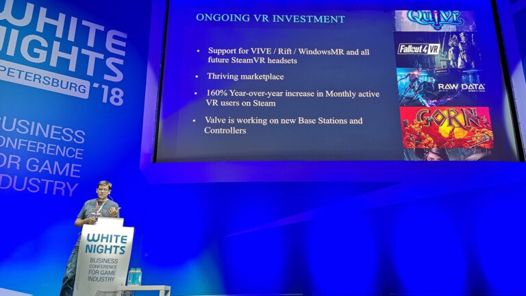 За год число ежемесячных ВР-пользователей Steam выросло на 160%
