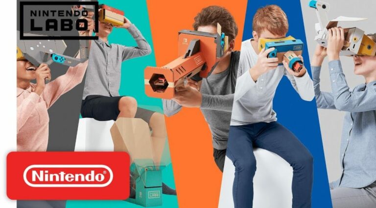 Видео: 7 минут игр с Nintendo Labo VR Kit