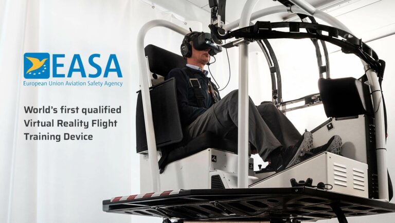 Агентство авиабезопасности ЕС впервые сертифицировало симулятор на основе очков виртуальной реальности