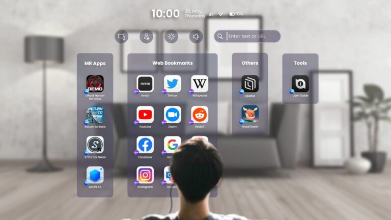 Новый интерфейс Nreal Light совместим с новыми смартфонами и умеет сворачиваться