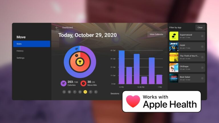 Oculus готовит синхронизацию Move с Apple Health