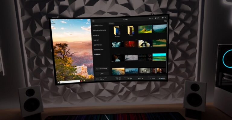 Обновление Virtual Desktop: трансляция панорамных видео на Quest с YouTube и других сайтов