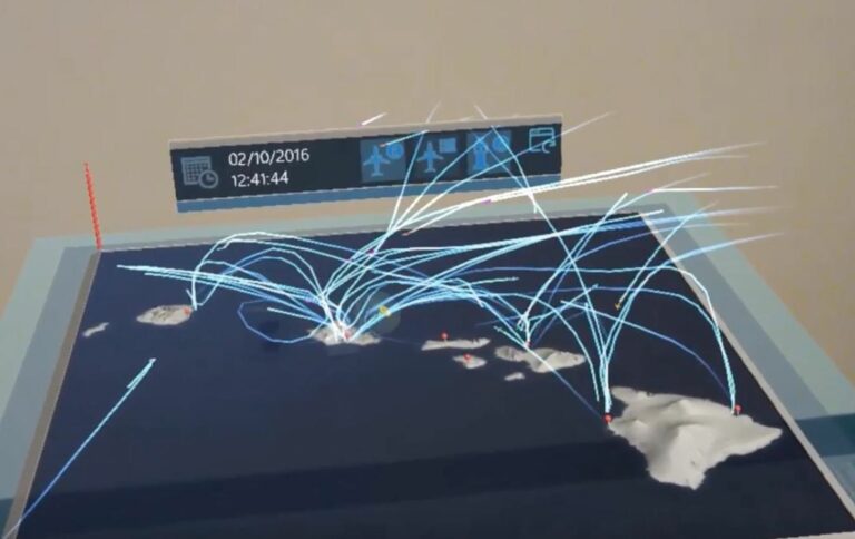 HoloFlight — отслеживание авиарейсов в HoloLens