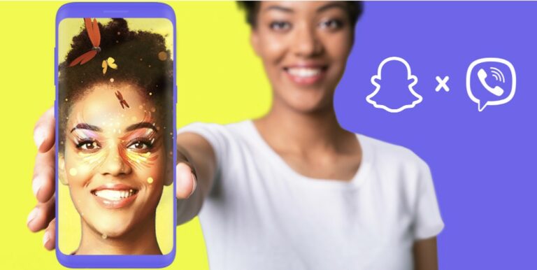 В Viber появились линзы Snapchat
