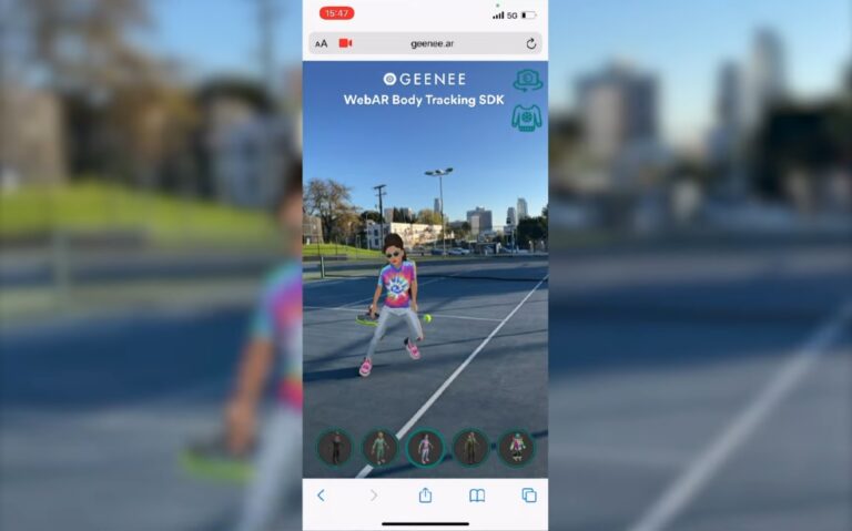 Geenee представила SDK для веб-трекинга всего тела