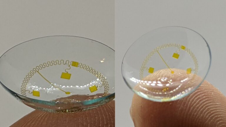 Контактные линзы InWith пройдут сертификацию FDA и будут подключаться к смартфонам